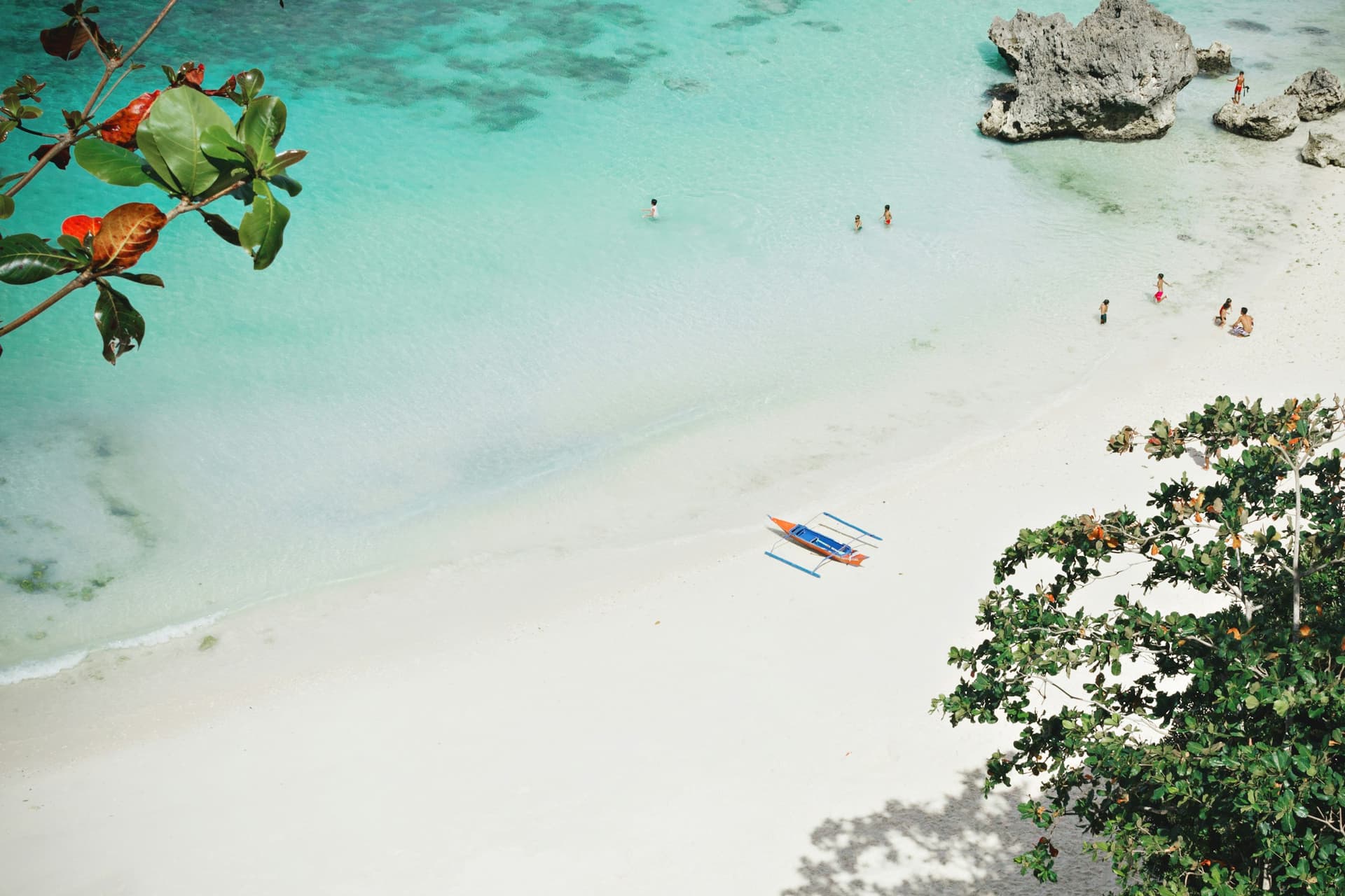 Boracay island beach