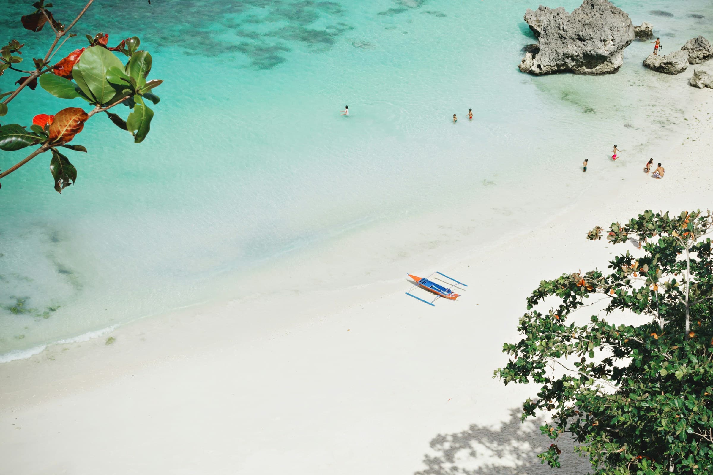 Boracay island beach